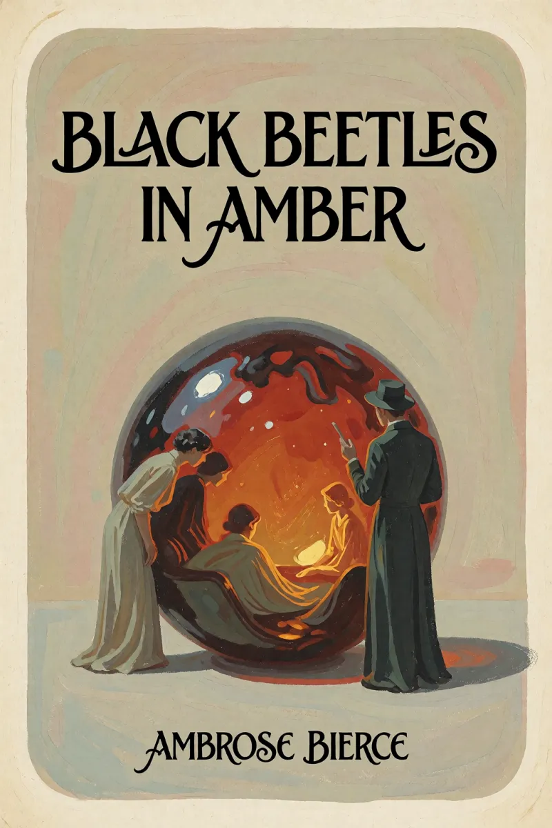 Cover of Black Beetles in Amber by Ambrose Bierce