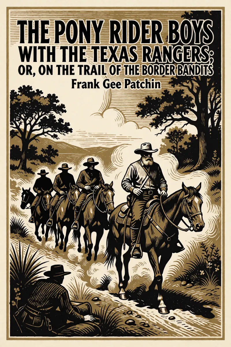 Cover of The Pony Rider Boys with the Texas Rangers; Or, On the Trail of the Border Bandits by Frank Gee Patchin