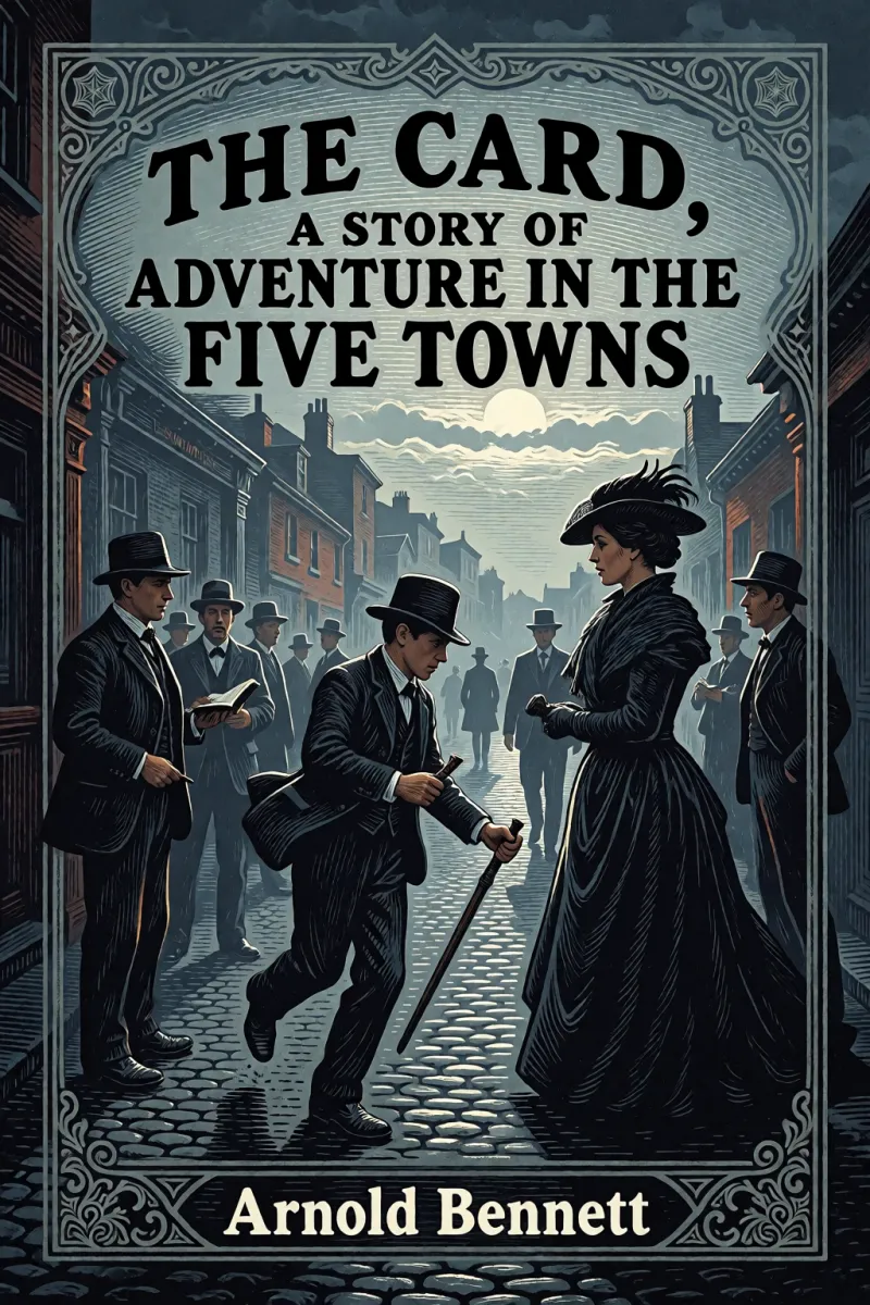 Cover of The Card, a Story of Adventure in the Five Towns by Arnold Bennett