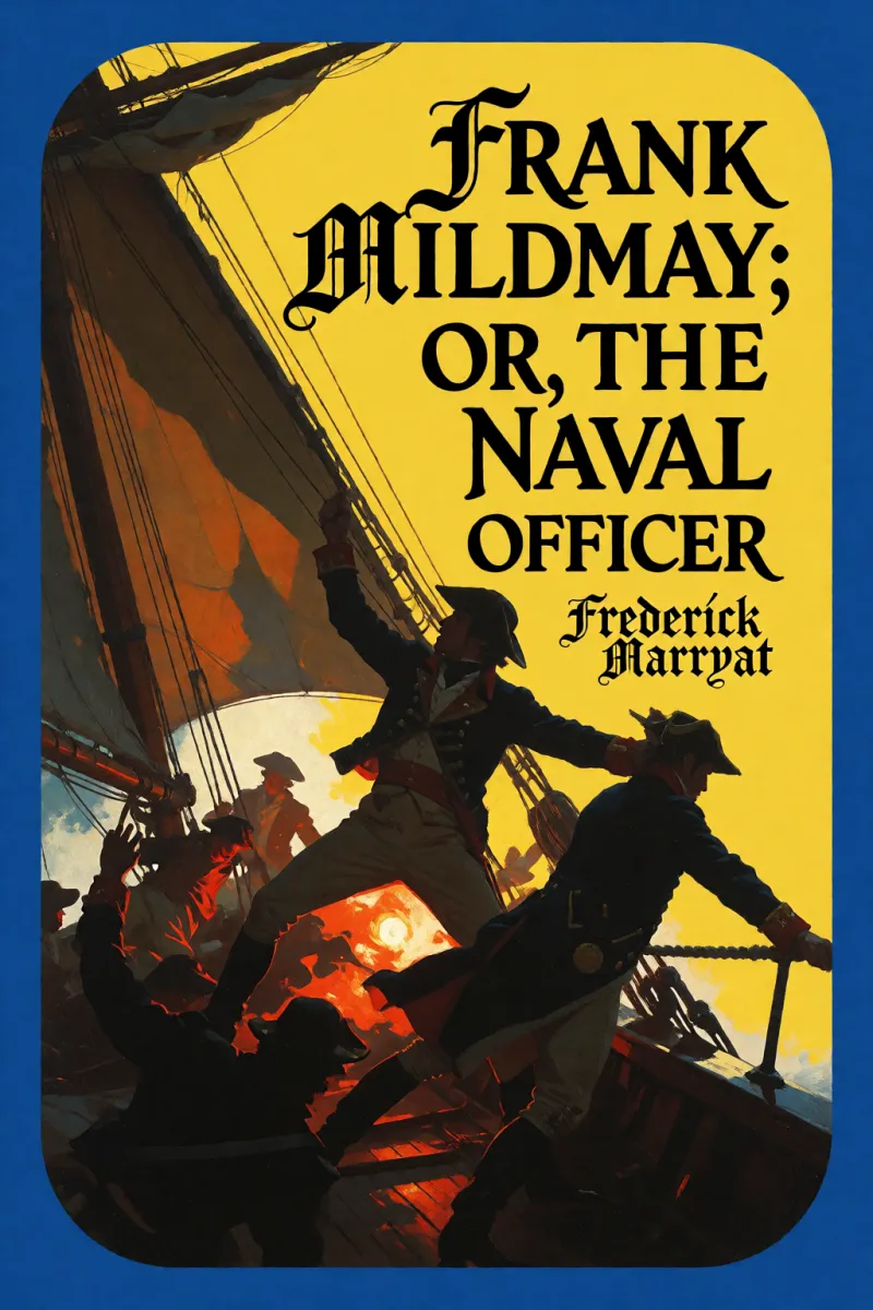 Cover of Frank Mildmay; Or, The Naval Officer by Frederick Marryat