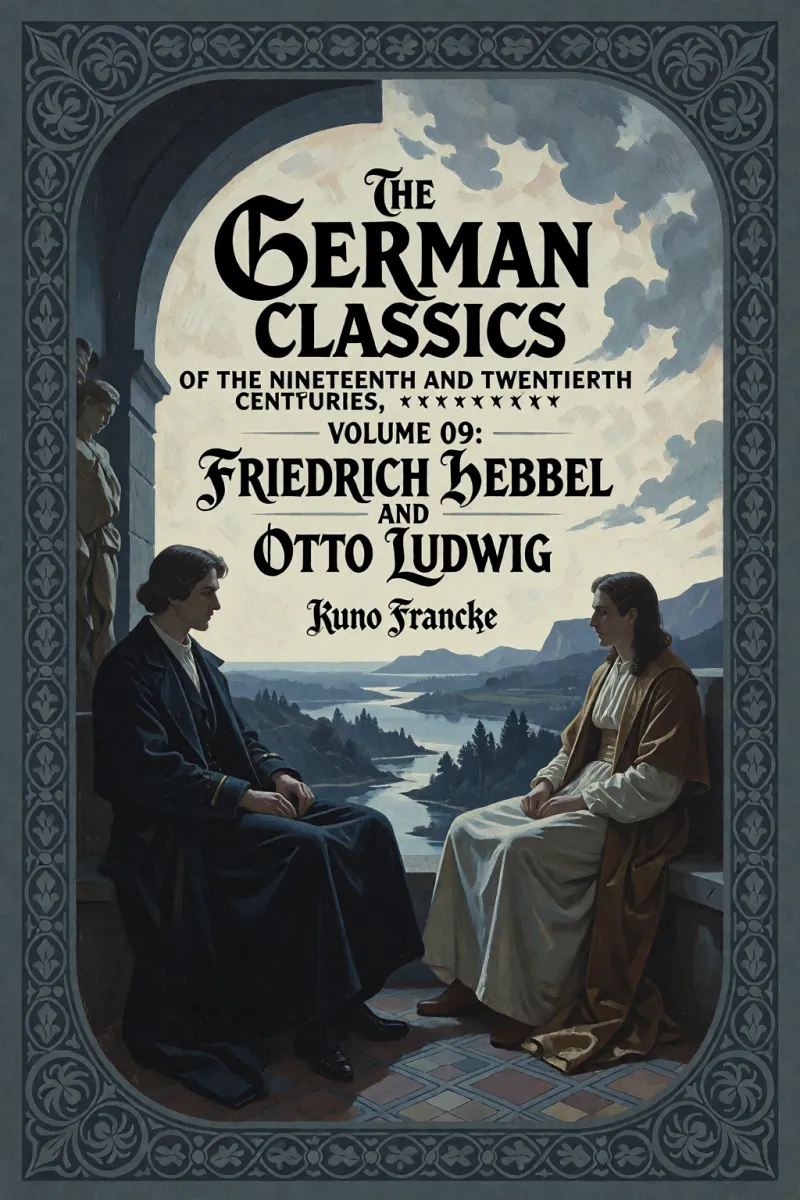 Cover of The German Classics of the Nineteenth and Twentieth Centuries, Volume 09: Friedrich Hebbel and Otto Ludwig by Kuno Francke