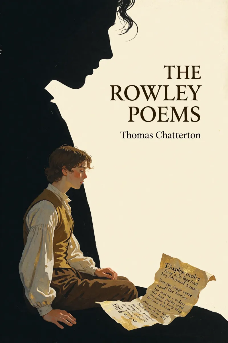Cover of The Rowley Poems by Thomas Chatterton