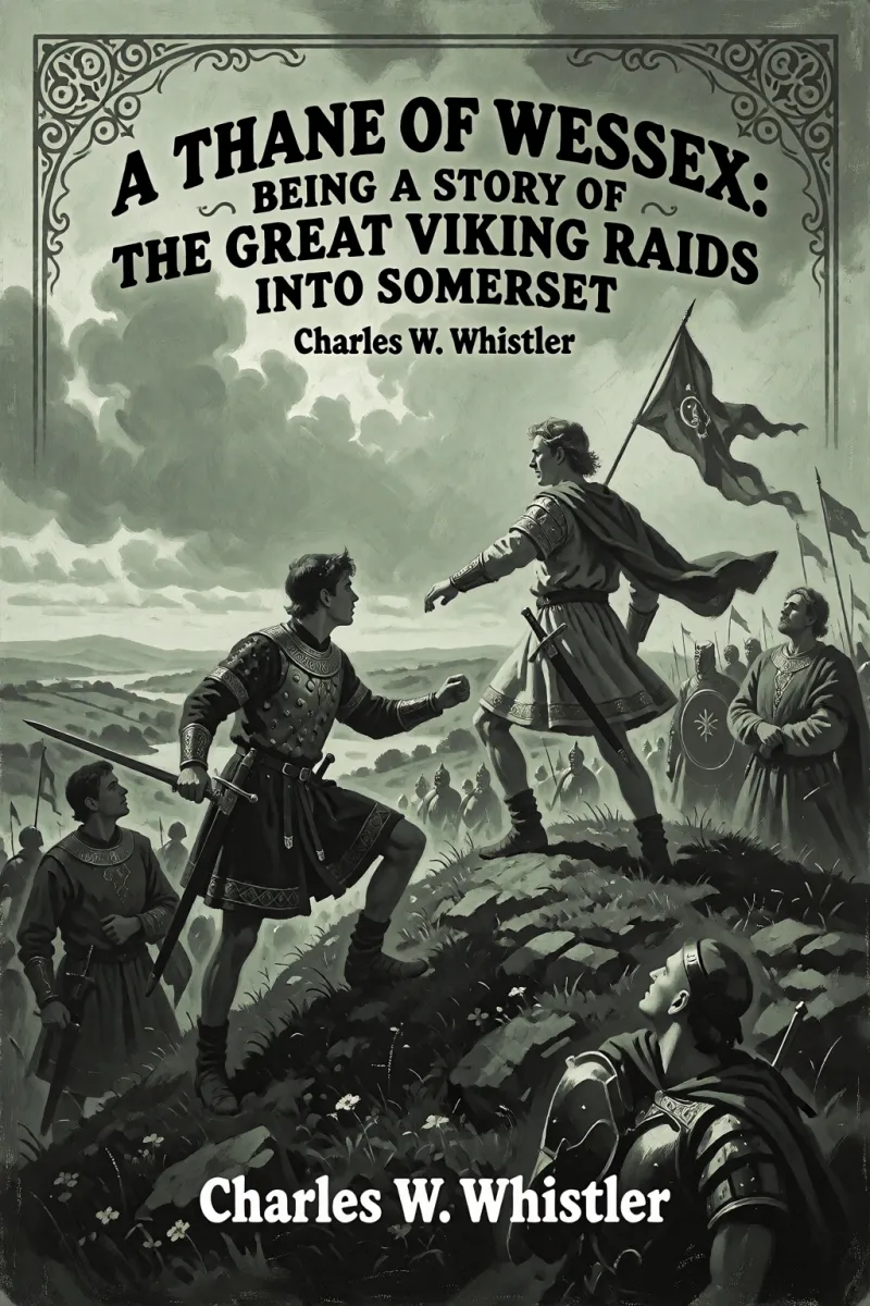 Cover of A Thane of Wessex: Being a Story of the Great Viking Raids into Somerset by Charles W. Whistler