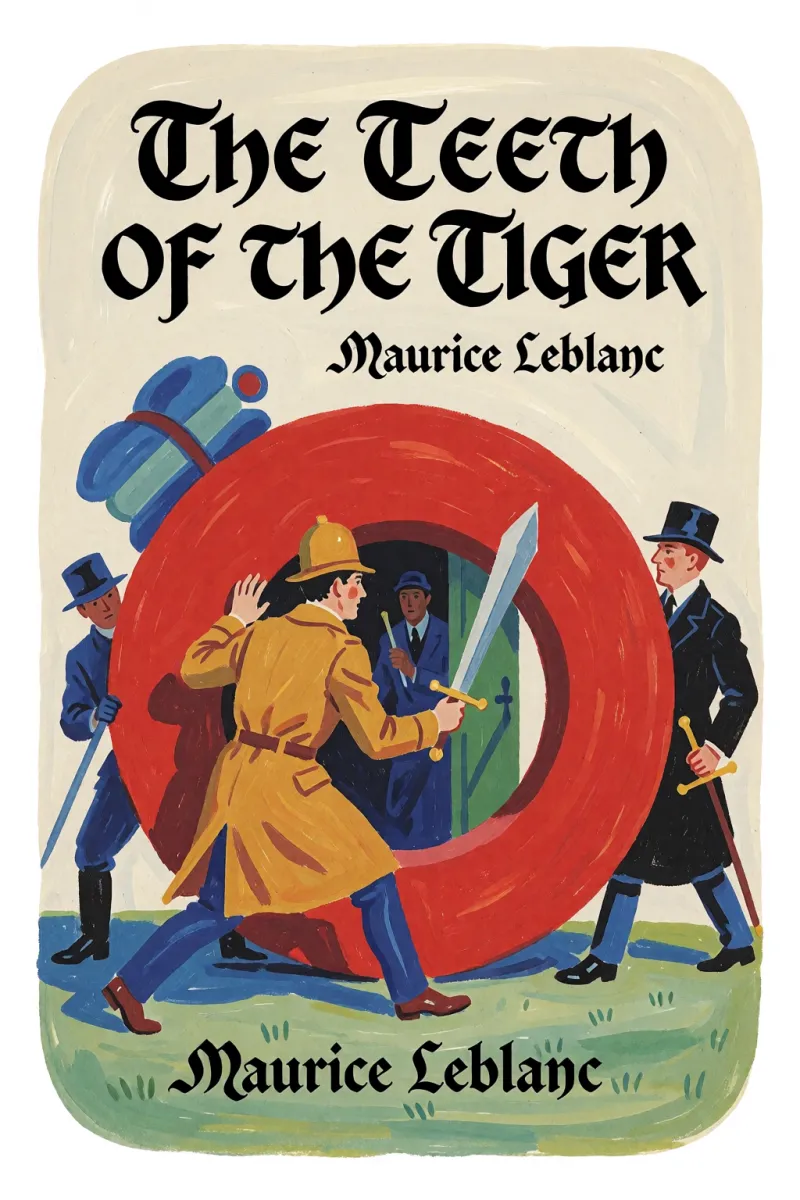 Cover of The Teeth of the Tiger by Maurice Leblanc