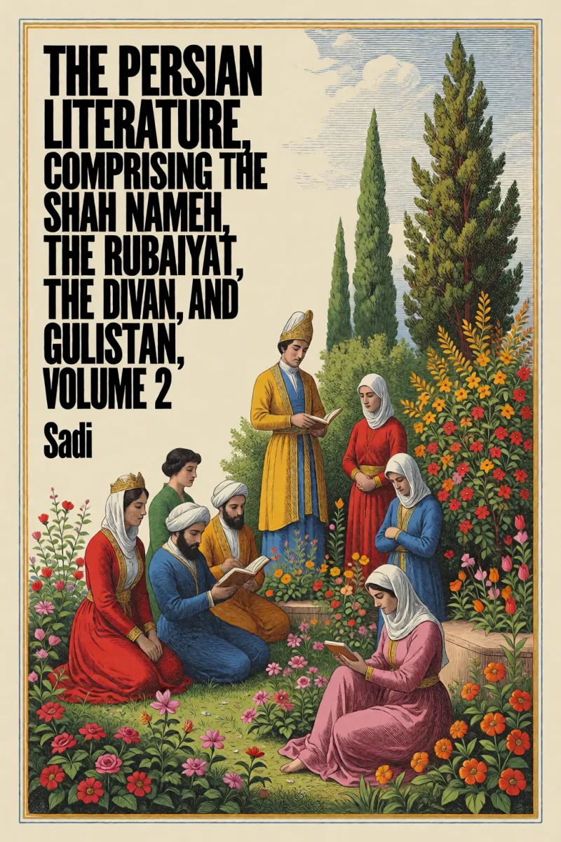 Cover of The Persian Literature, Comprising The Shah Nameh, The Rubaiyat, The Divan, and The Gulistan, Volume 2 by Sadi