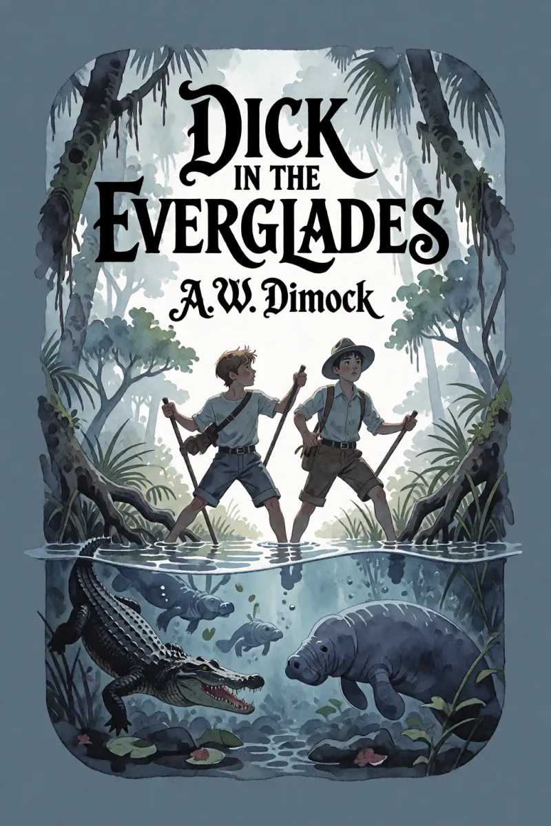 Cover of Dick in the Everglades by A. W. Dimock