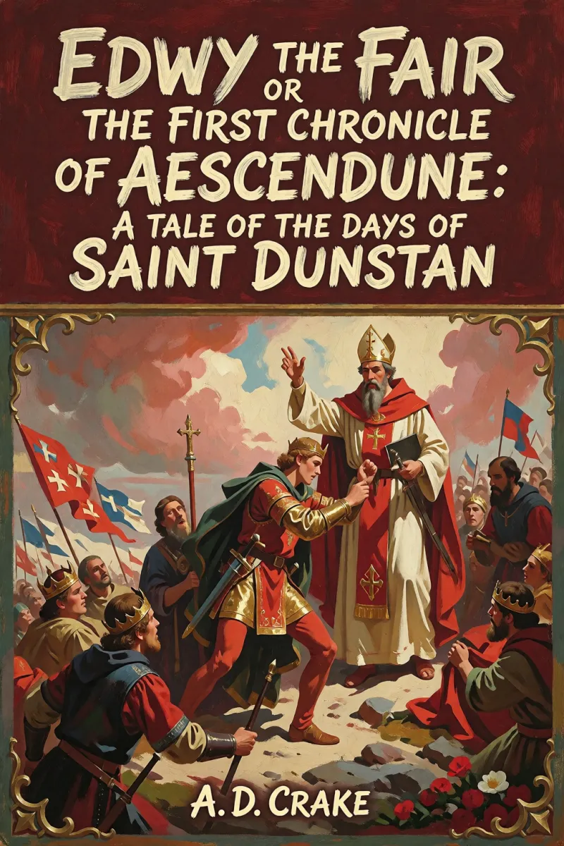 Cover of Edwy the Fair or the First Chronicle of Aescendune: A Tale of the Days of Saint Dunstan by A. D. Crake