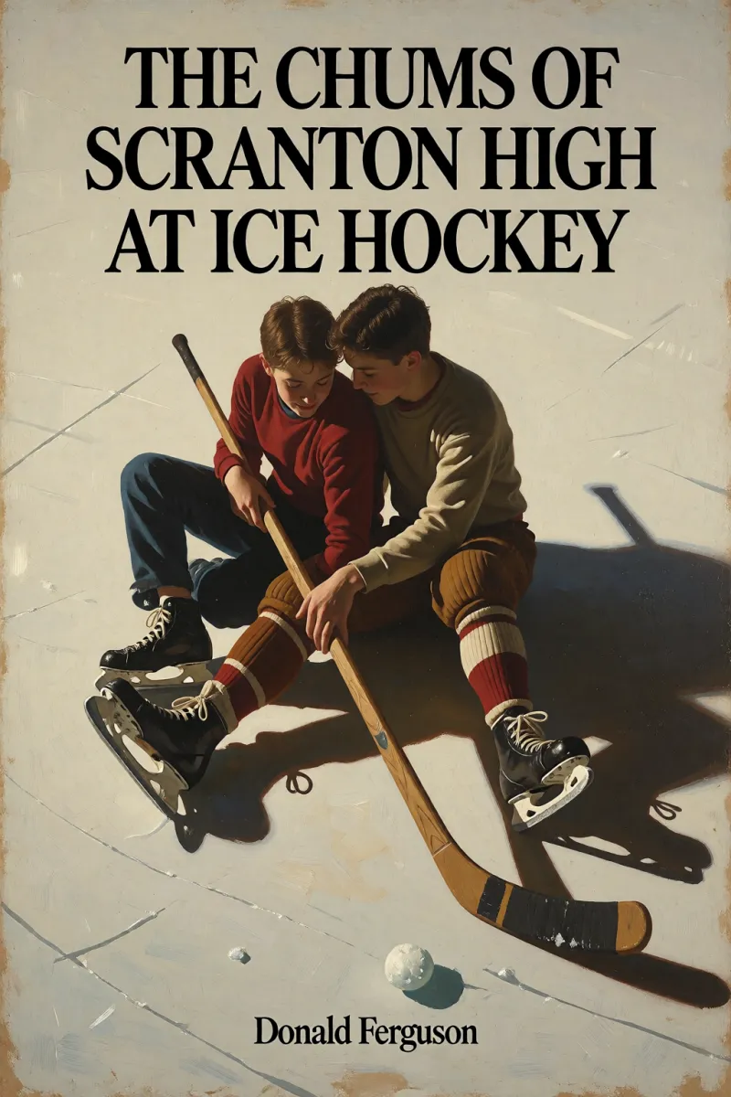 Cover of The Chums of Scranton High at Ice Hockey by Donald Ferguson