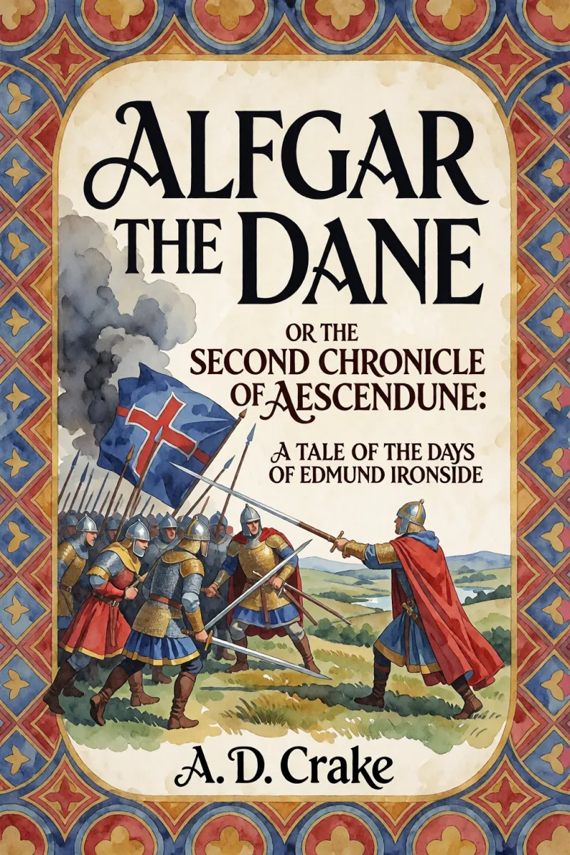 Cover of Alfgar the Dane or the Second Chronicle of Aescendune: A Tale of the Days of Edmund Ironside by A. D. Crake