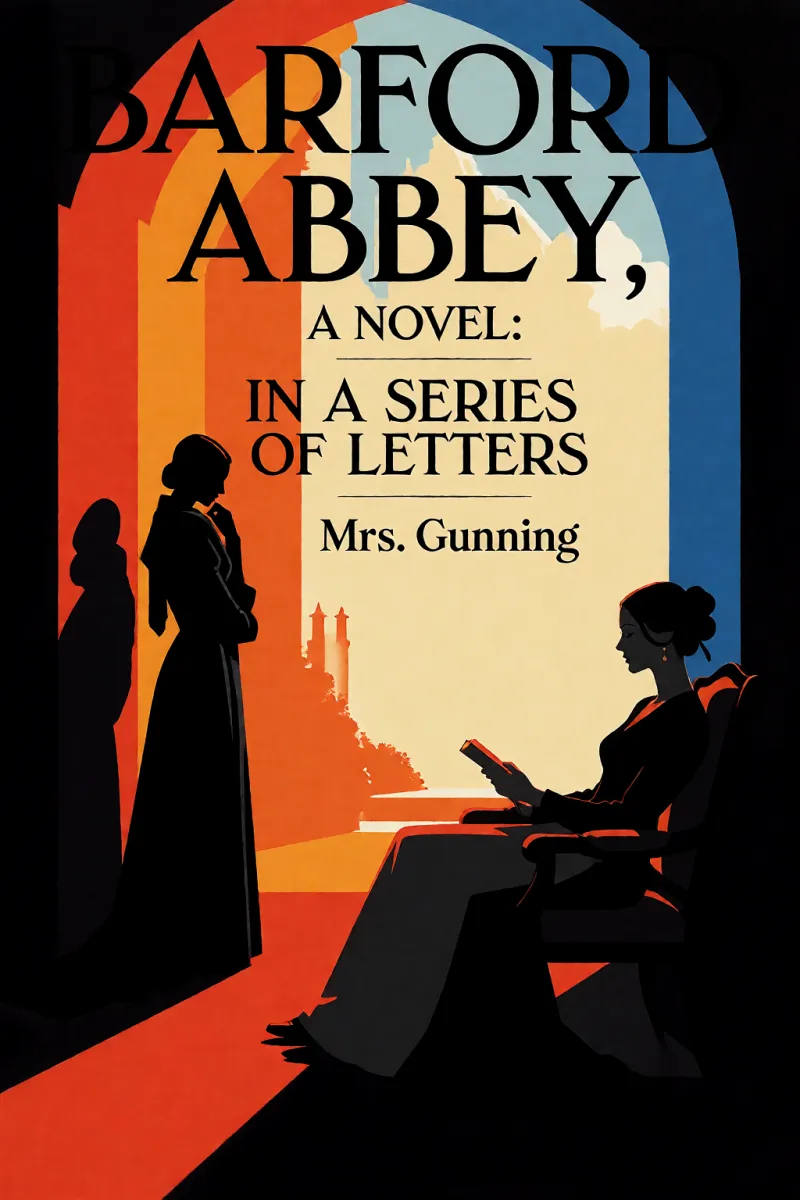 Cover of Barford Abbey, a Novel: In a Series of Letters by Mrs. Gunning