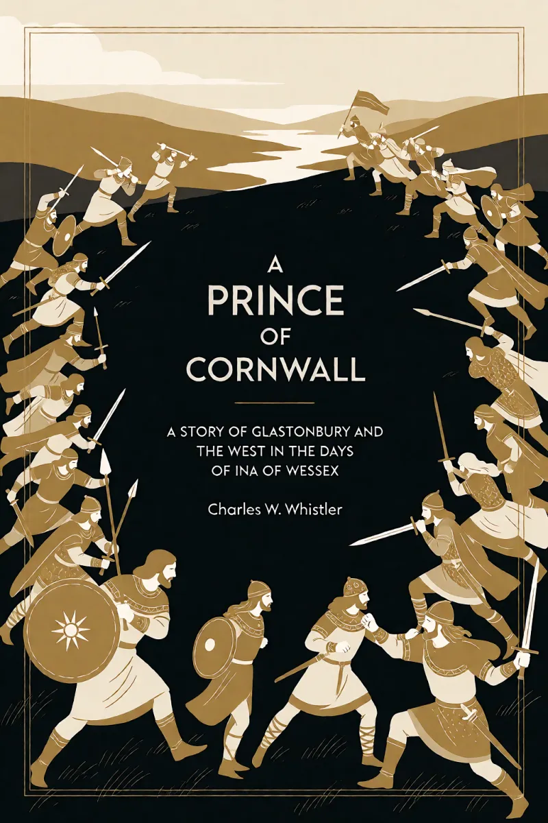 Cover of A Prince of Cornwall: A Story of Glastonbury and the West in the Days of Ina of Wessex by Charles W. Whistler