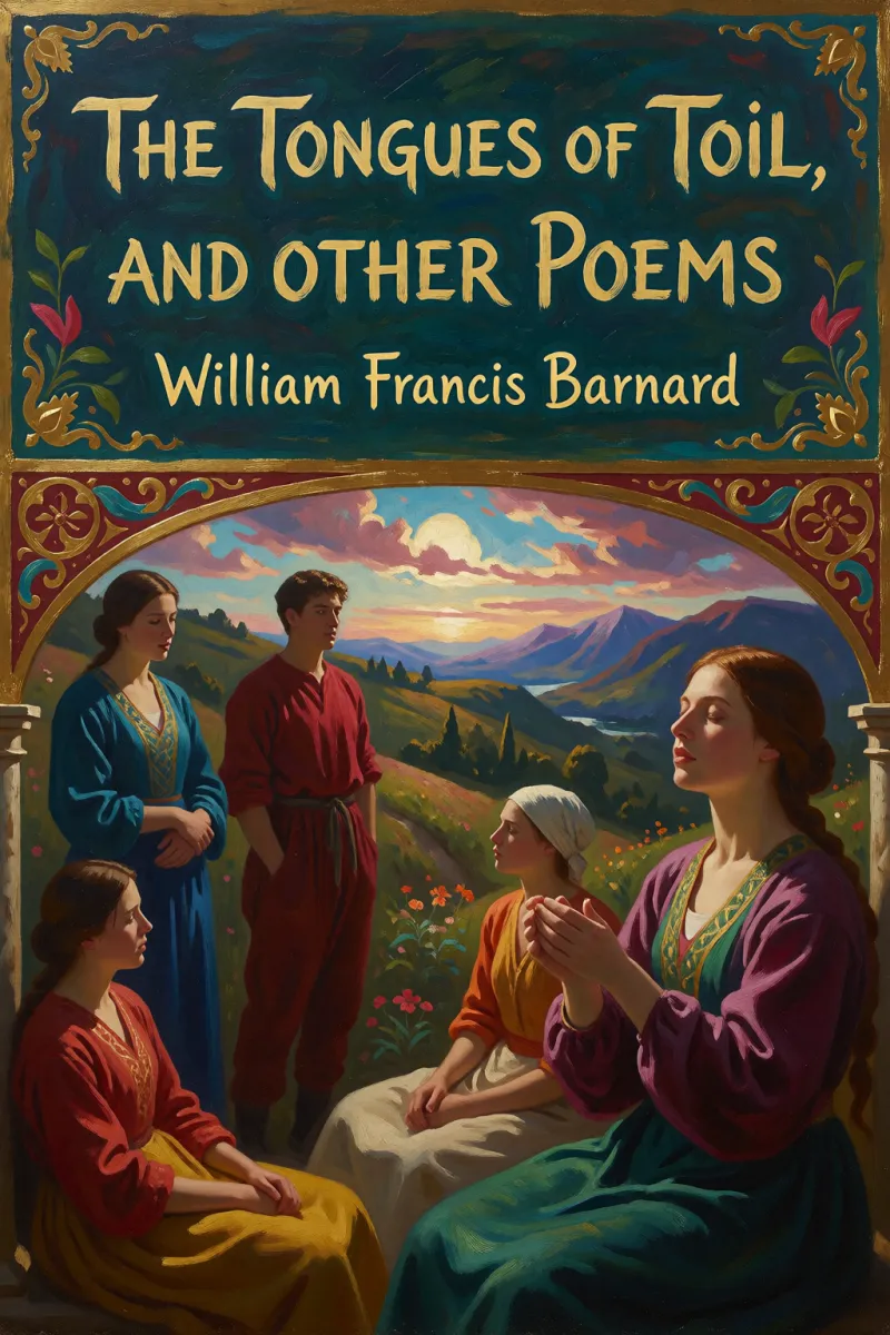 Cover of The tongues of toil, and other poems by William Francis Barnard