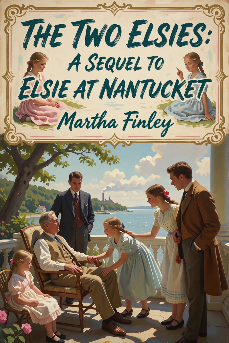 Cover of The Two Elsies: A Sequel to Elsie at Nantucket by Martha Finley