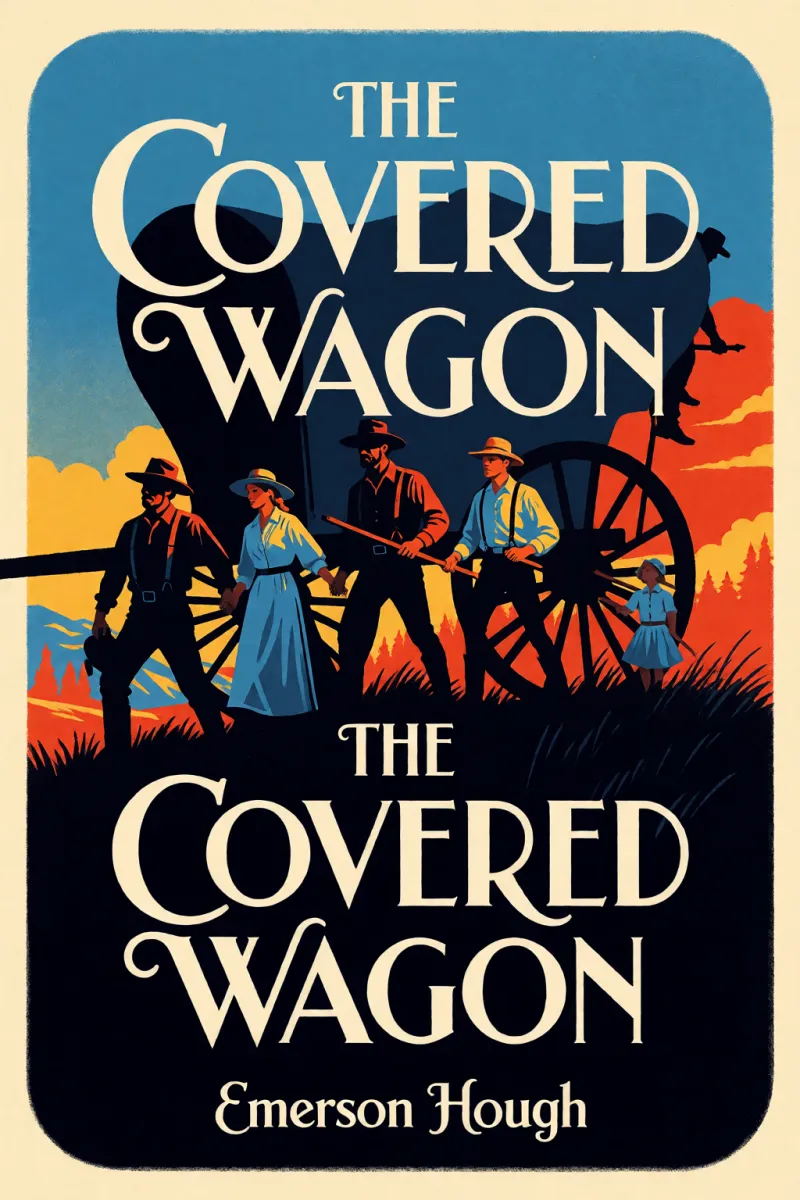 Cover of The Covered Wagon by Emerson Hough