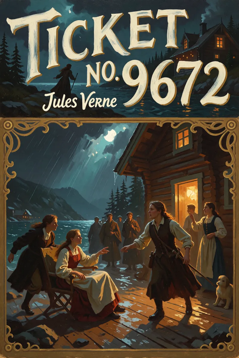 Cover of Ticket No. "9672" by Jules Verne