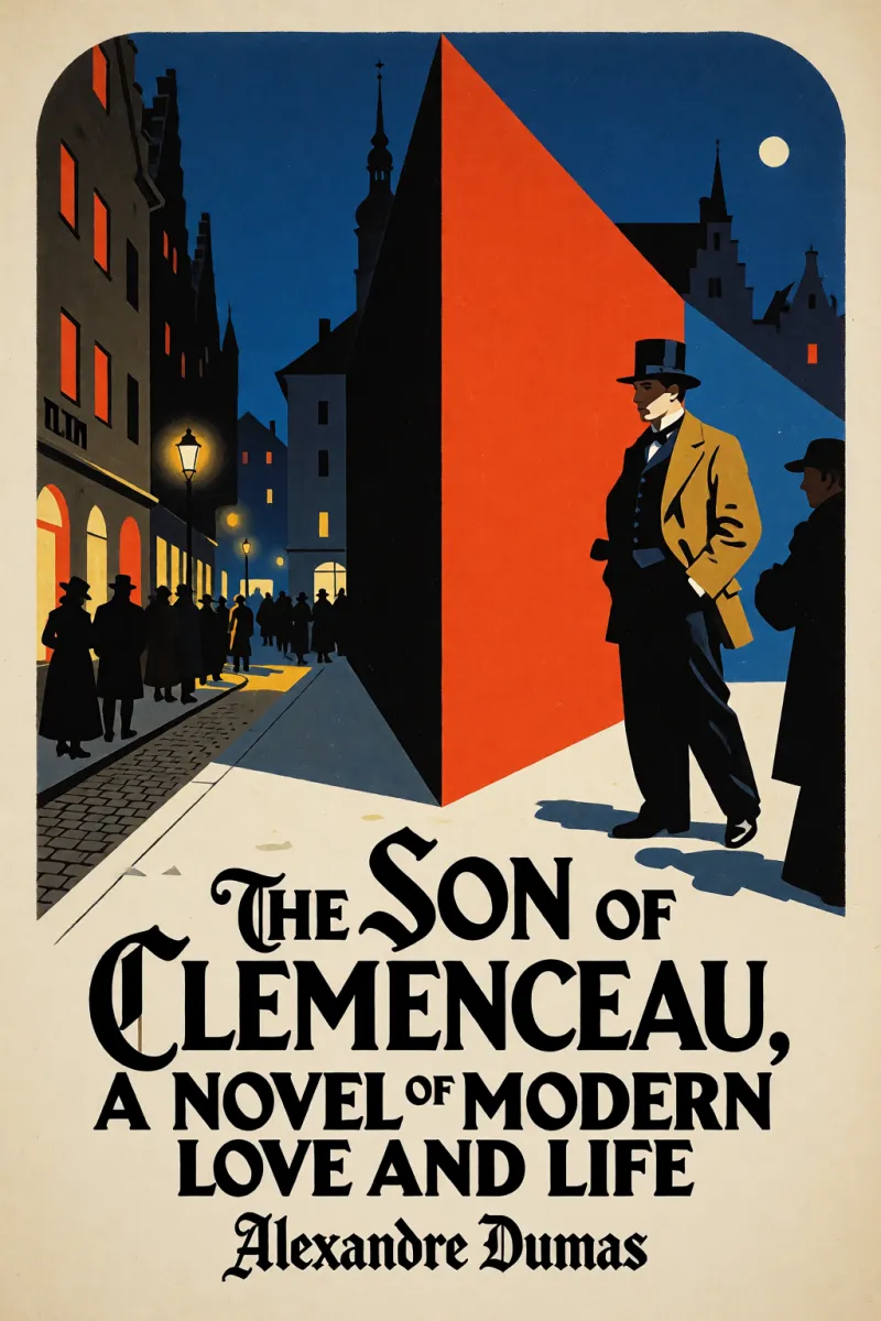 Cover of The Son of Clemenceau, A Novel of Modern Love and Life by Alexandre Dumas
