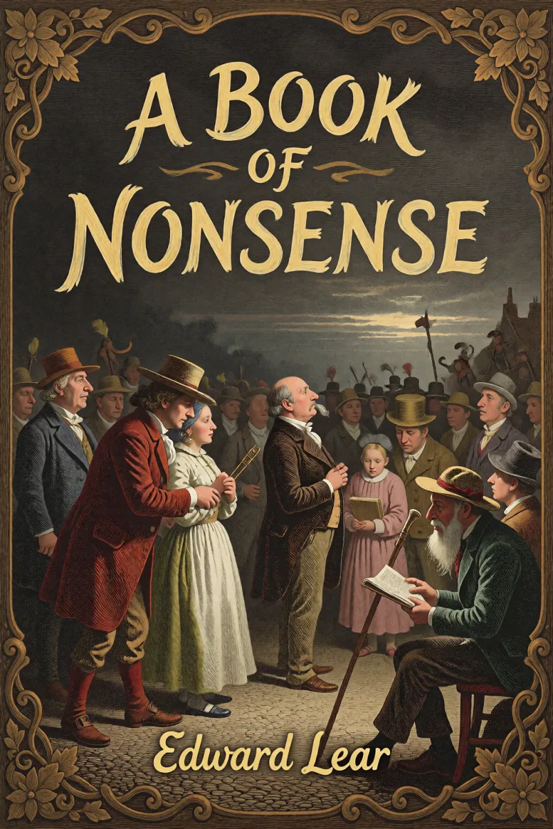 Cover of A Book of Nonsense by Edward Lear