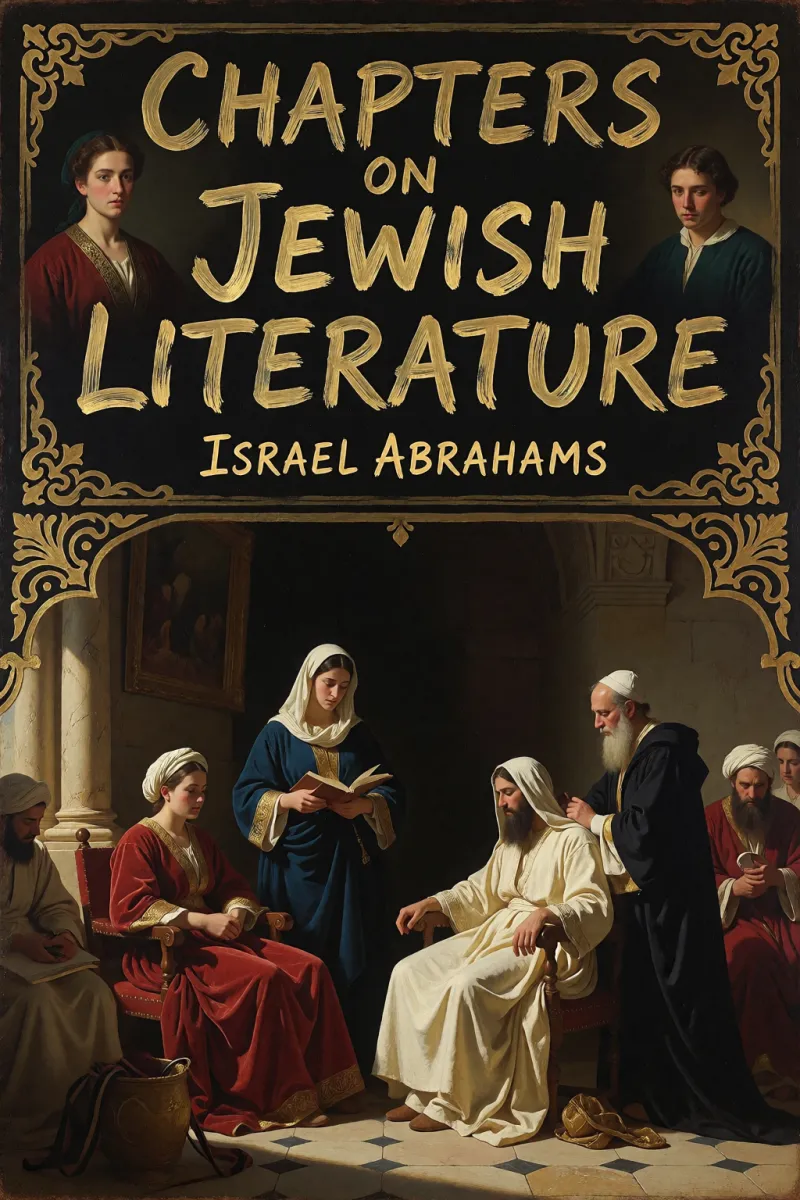 Cover of Chapters on Jewish literature by Israel Abrahams