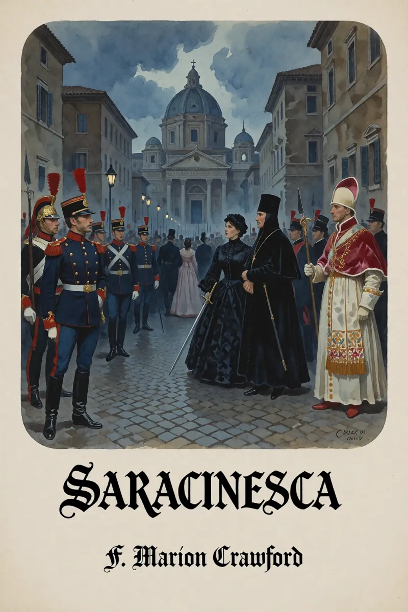 Cover of Saracinesca by F. Marion Crawford