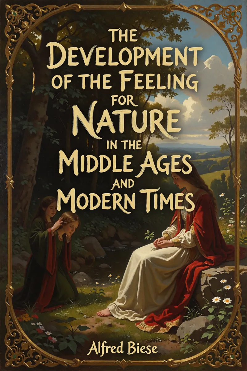 Cover of The Development of the Feeling for Nature in the Middle Ages and Modern Times by Alfred Biese