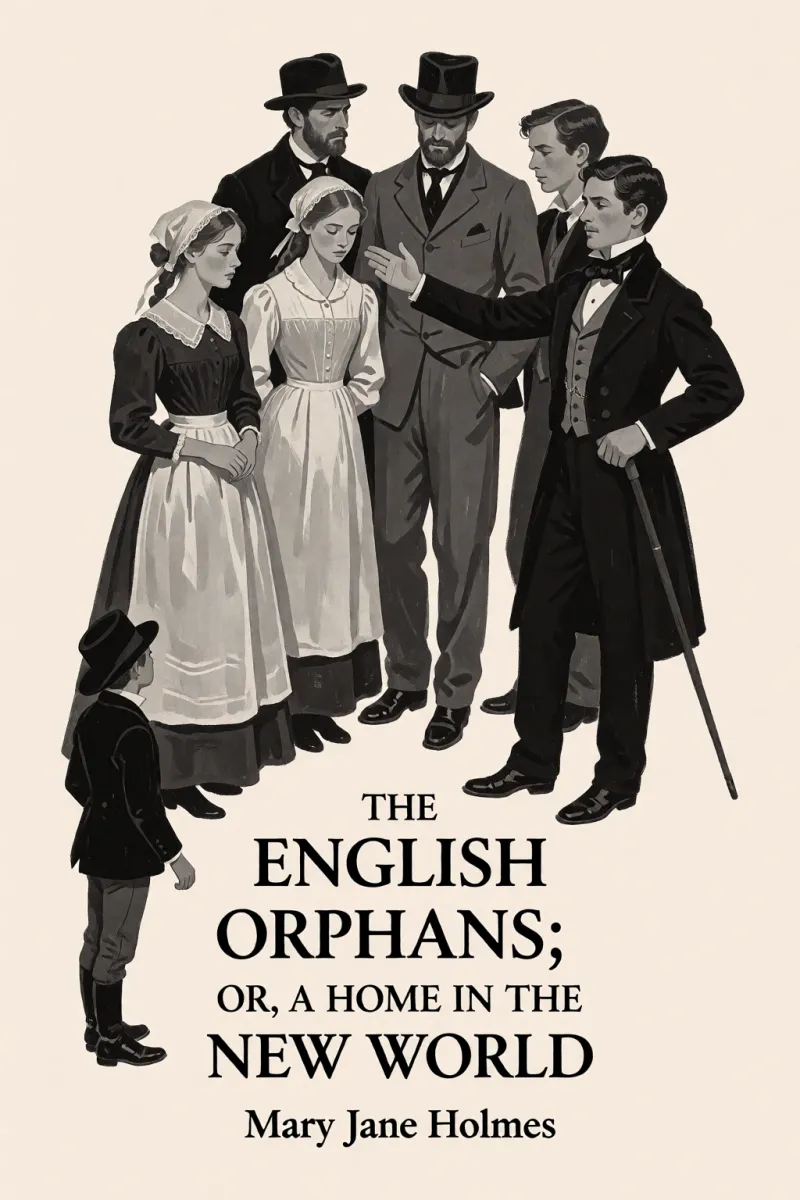 Cover of The English Orphans; Or, A Home in the New World by Mary Jane Holmes