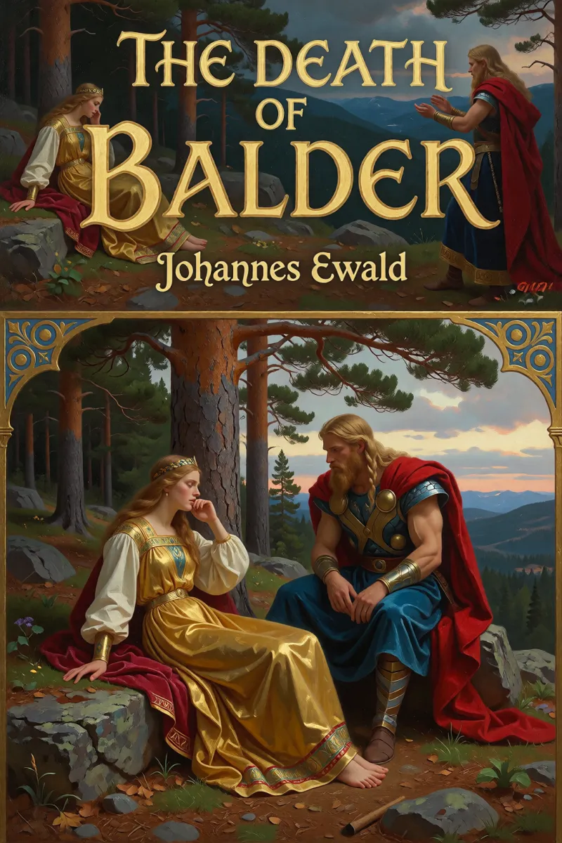 Cover of The Death of Balder by Johannes Ewald