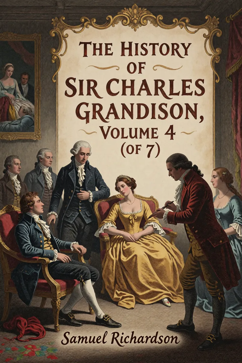 Cover of The History of Sir Charles Grandison, Volume 4 (of 7) by Samuel Richardson