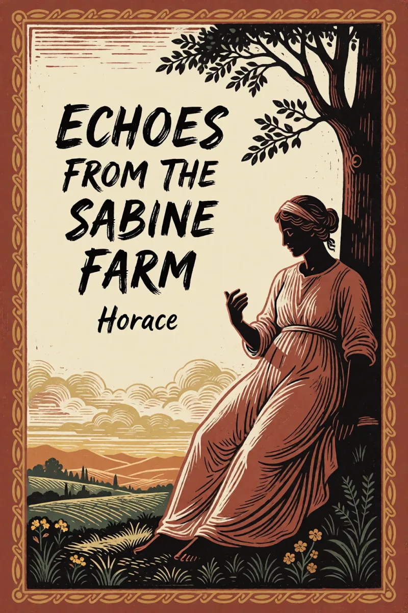 Cover of Echoes from the Sabine Farm by Horace
