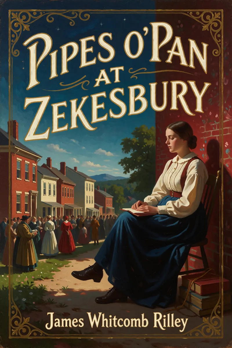 Cover of Pipes O'Pan at Zekesbury by James Whitcomb Riley