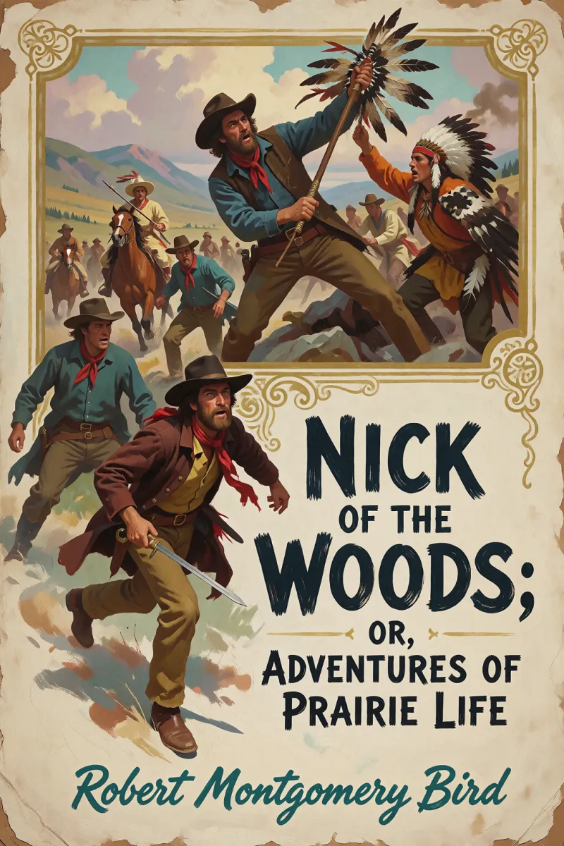 Cover of Nick of the Woods; Or, Adventures of Prairie Life by Robert Montgomery Bird