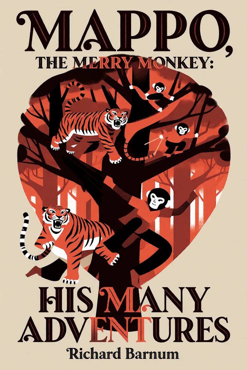 Cover of Mappo, the Merry Monkey: His Many Adventures by Richard Barnum