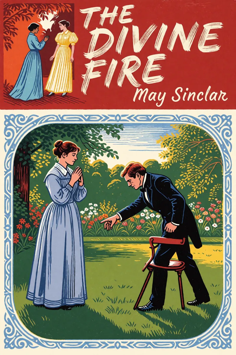 Cover of The Divine Fire by May Sinclair