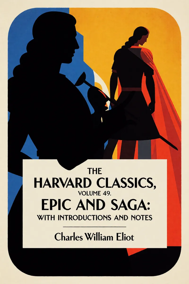 Cover of The Harvard Classics, Volume 49, Epic and Saga: With Introductions And Notes by Charles William Eliot
