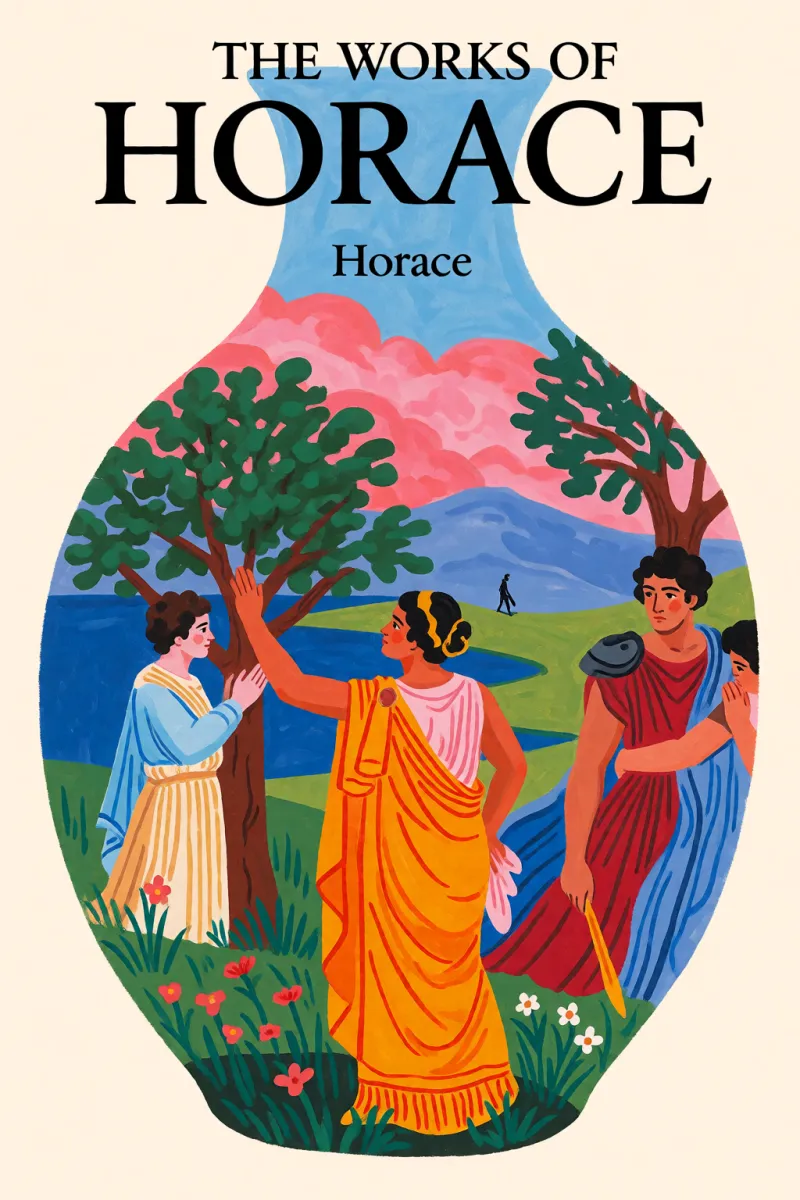 Cover of The Works of Horace by Horace