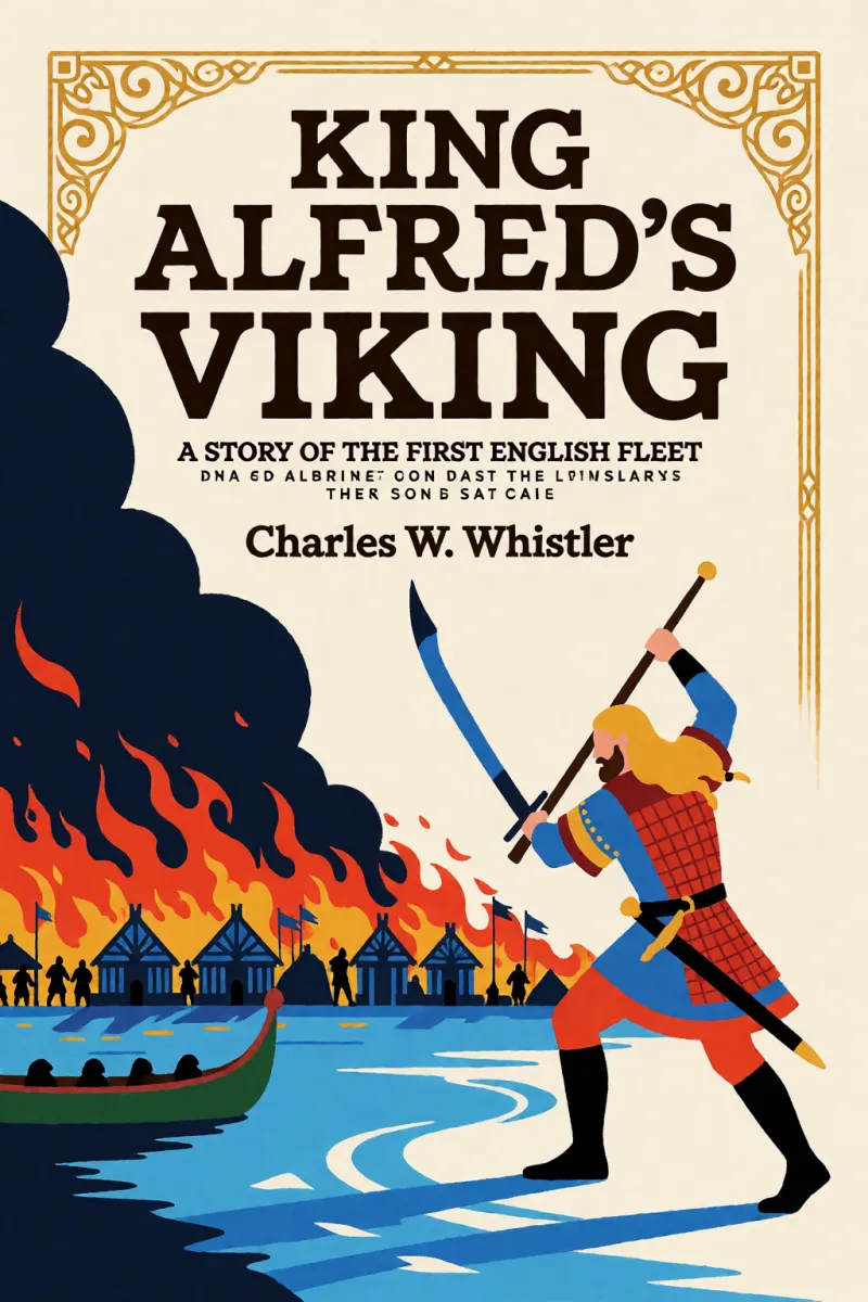 Cover of King Alfred's Viking: A Story of the First English Fleet by Charles W. Whistler