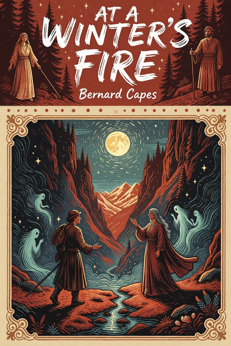 Cover of At a Winter's Fire by Bernard Capes