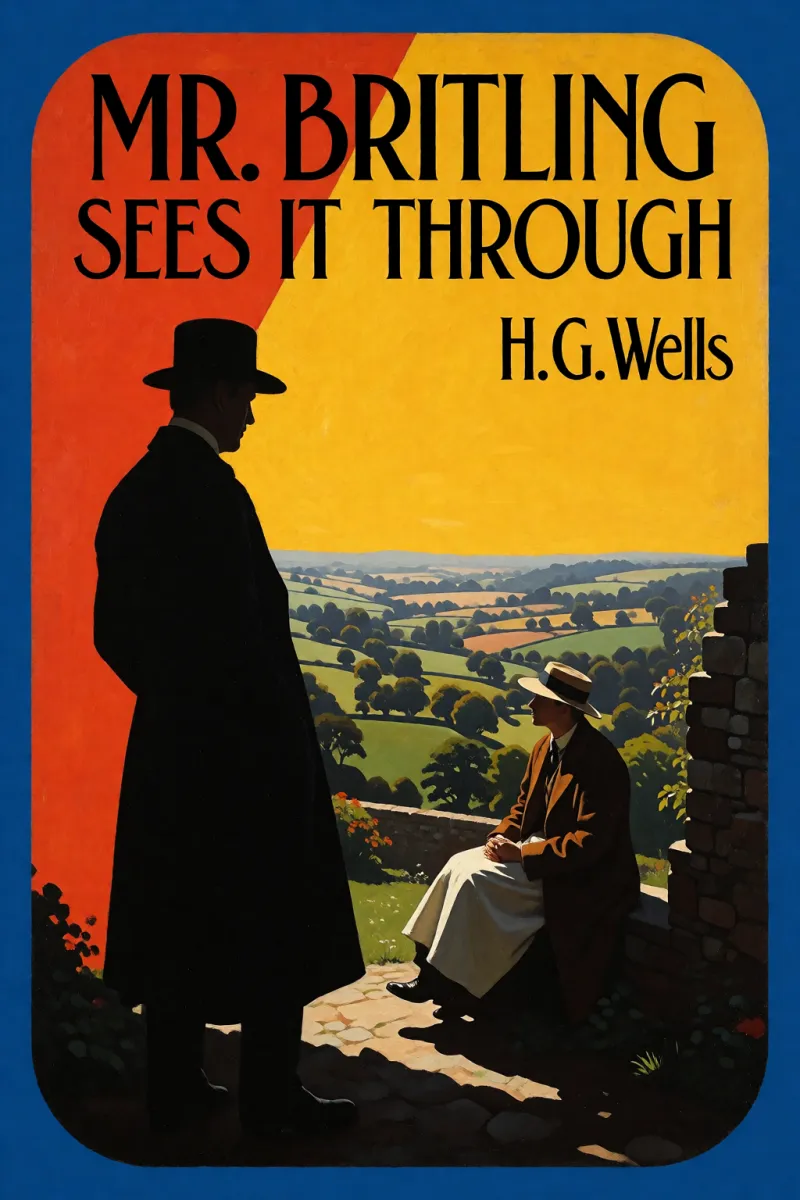 Cover of Mr. Britling Sees It Through by H. G. Wells