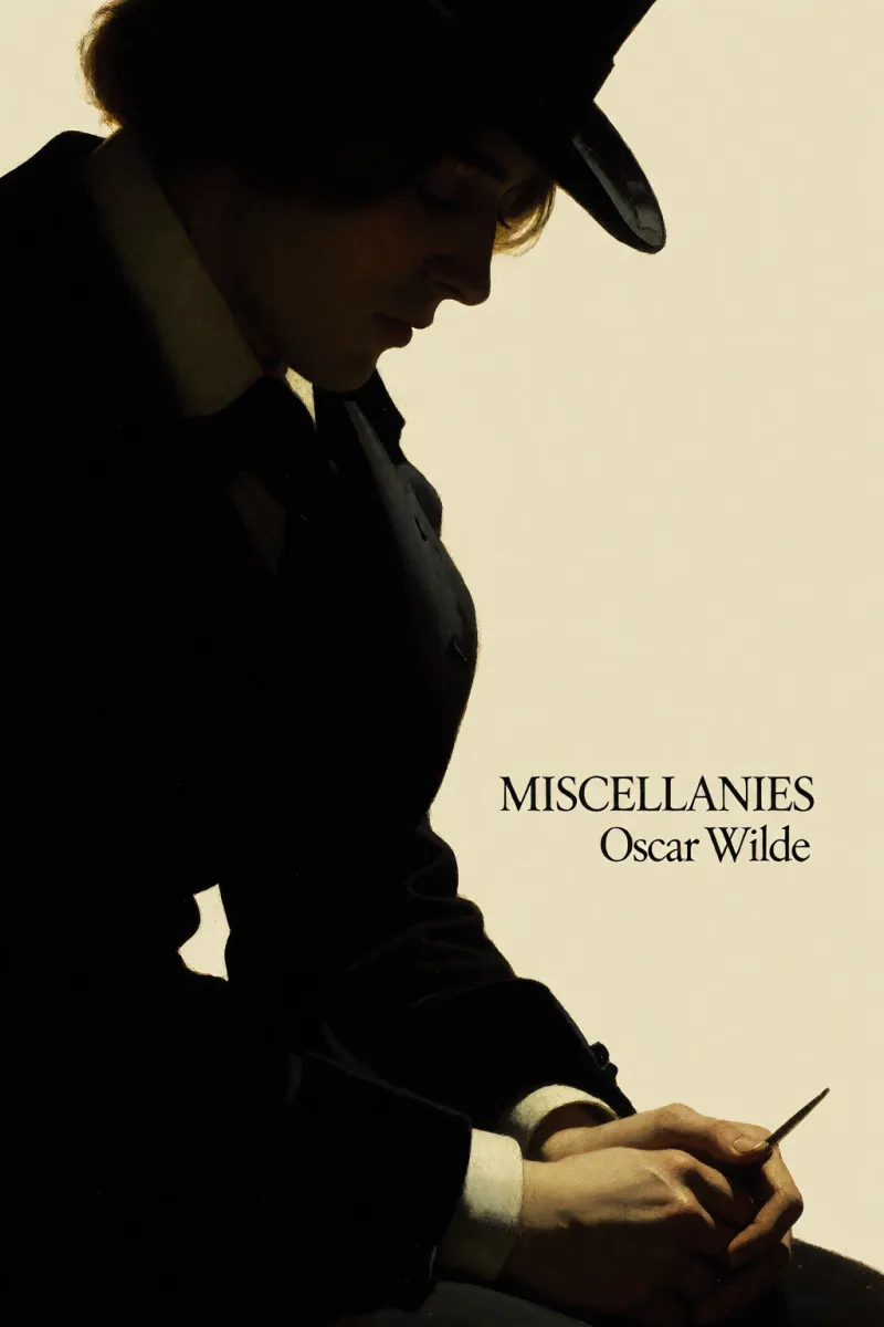 Cover of Miscellanies by Oscar Wilde