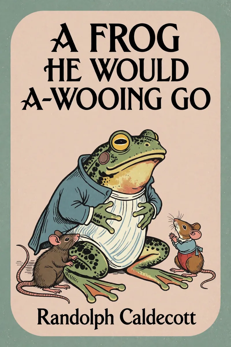 Cover of A Frog He Would A-Wooing Go by Randolph Caldecott