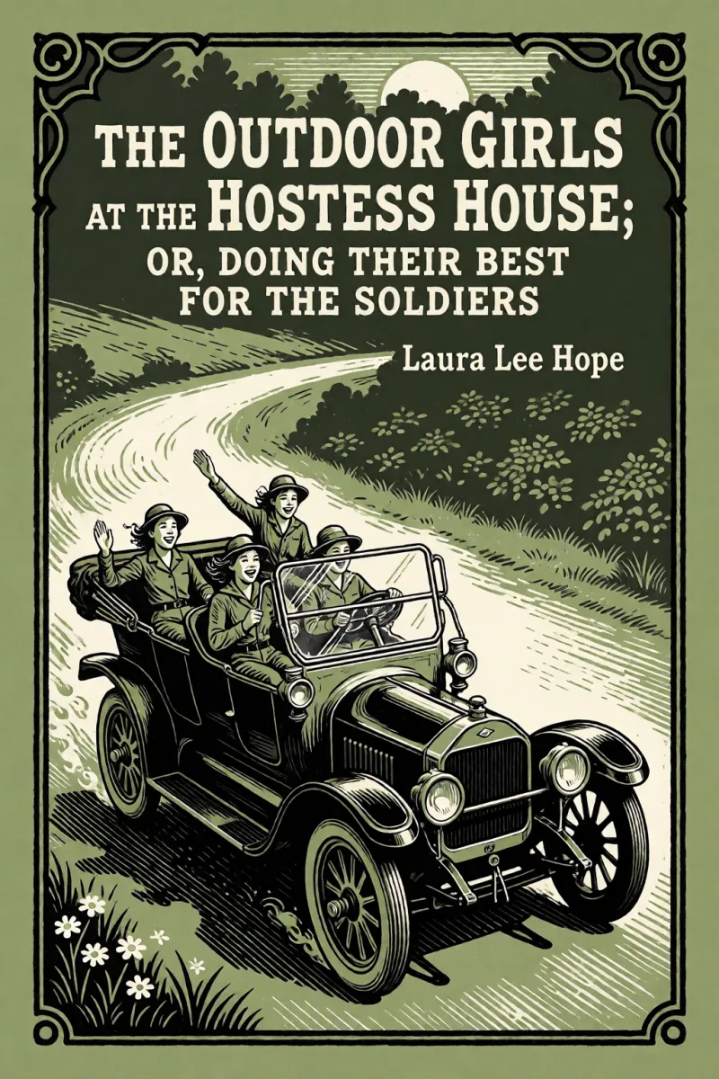 Cover of The Outdoor Girls at the Hostess House; Or, Doing Their Best for the Soldiers by Laura Lee Hope