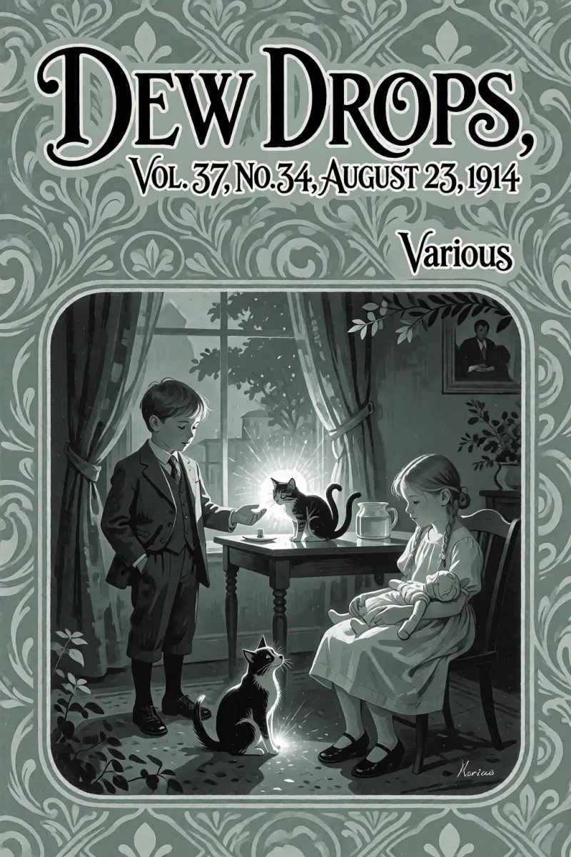 Cover of Dew Drops, Vol. 37, No. 34, August 23, 1914 by Various