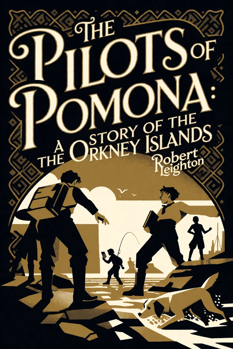 Cover of The Pilots of Pomona: A Story of the Orkney Islands by Robert Leighton