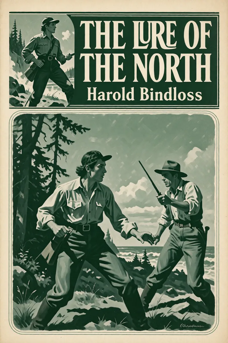 Cover of The Lure of the North by Harold Bindloss