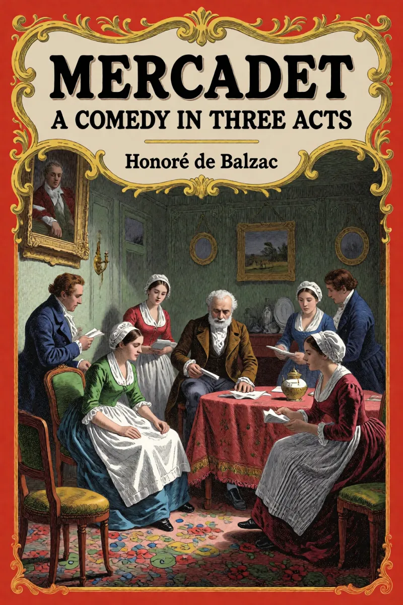 Cover of Mercadet: A Comedy in Three Acts by Honoré de Balzac