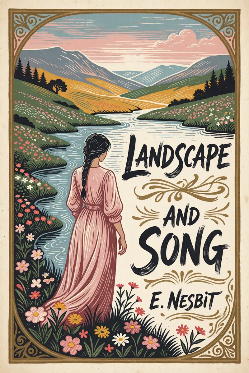 Cover of Landscape and Song by E. Nesbit