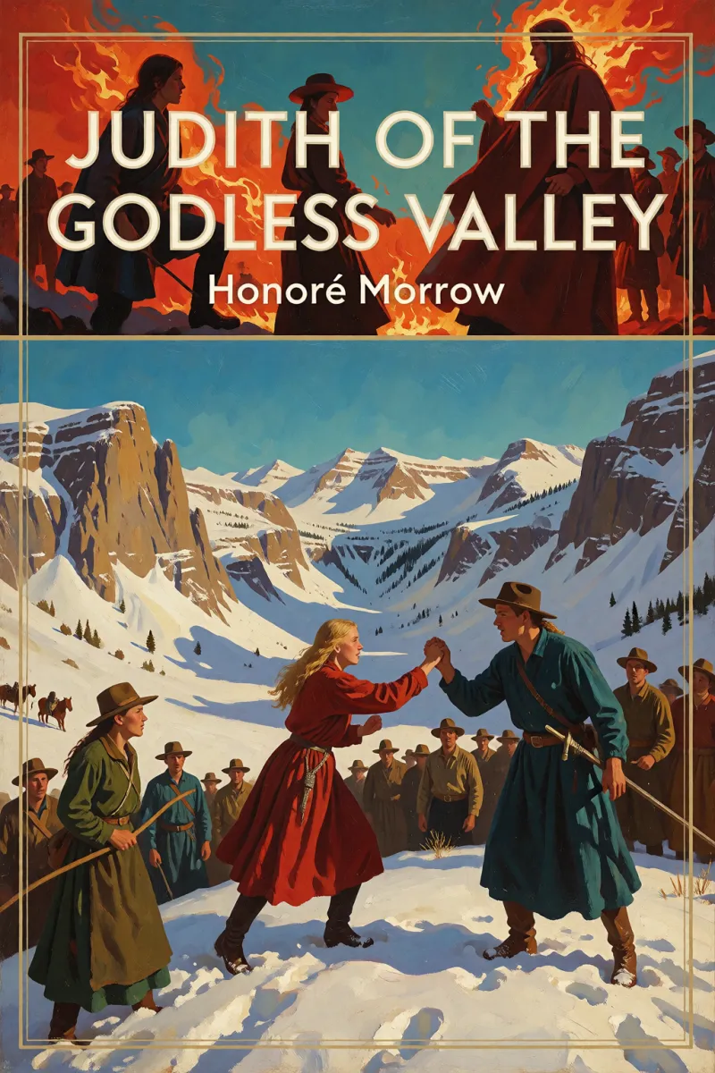Cover of Judith of the Godless Valley by Honoré Morrow