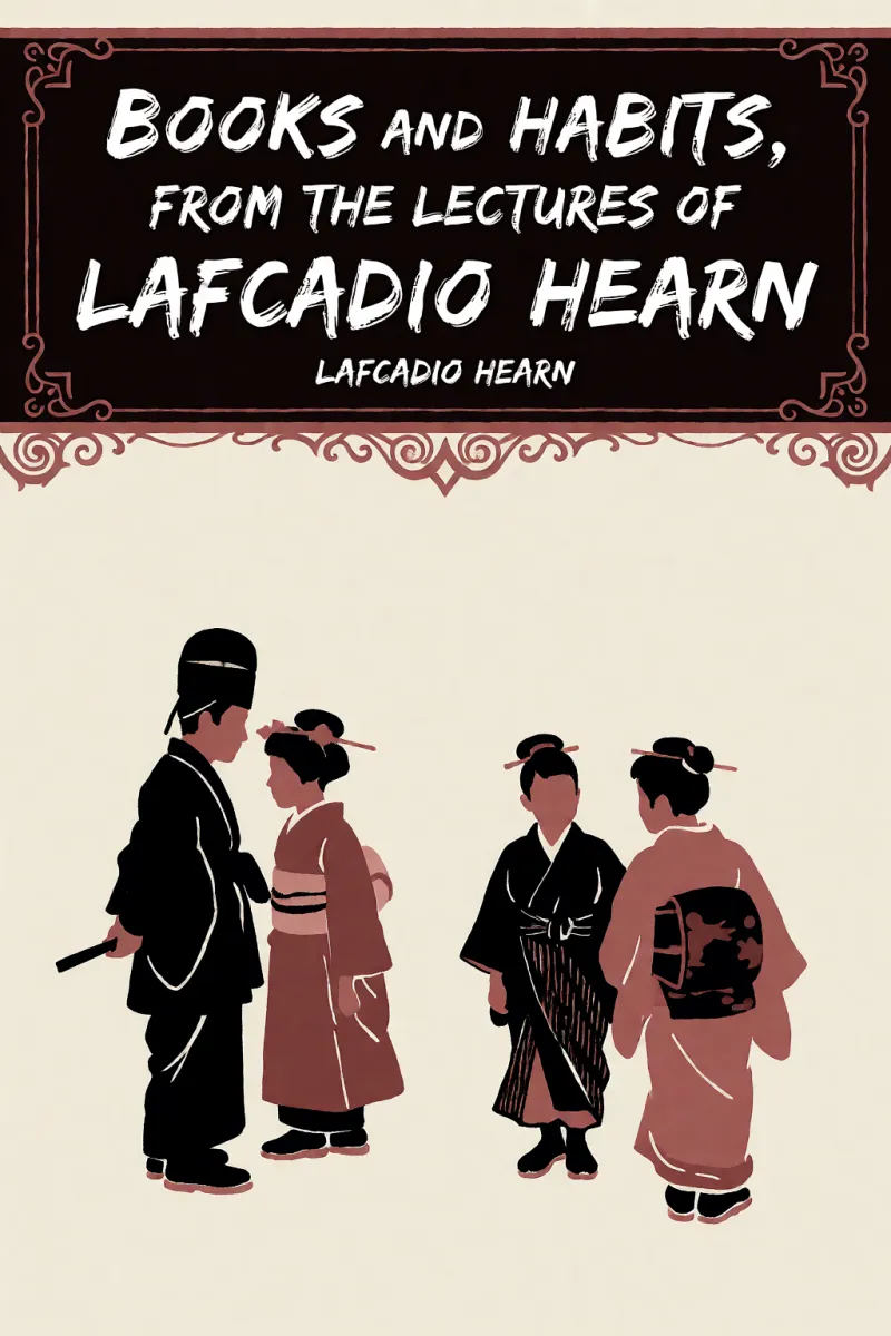 Cover of Books and Habits, from the Lectures of Lafcadio Hearn by Lafcadio Hearn