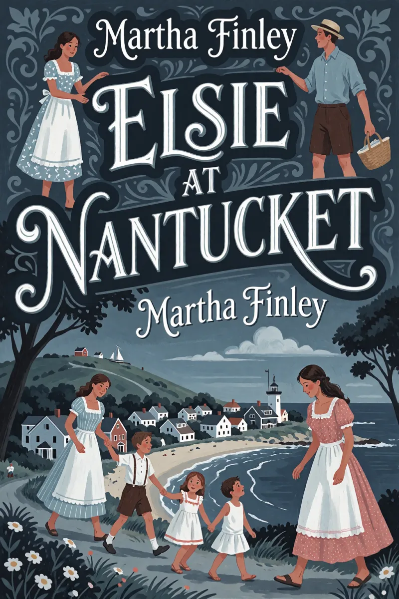Cover of Elsie at Nantucket by Martha Finley
