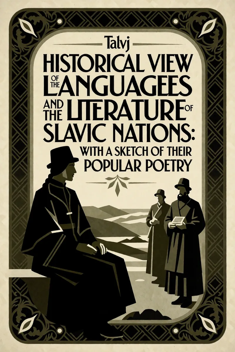 Cover of Historical View of the Languages and Literature of the Slavic Nations: With a Sketch of Their Popular Poetry by Talvj