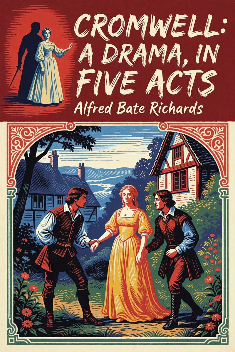 Cover of Cromwell: A Drama, in Five Acts by Alfred Bate Richards